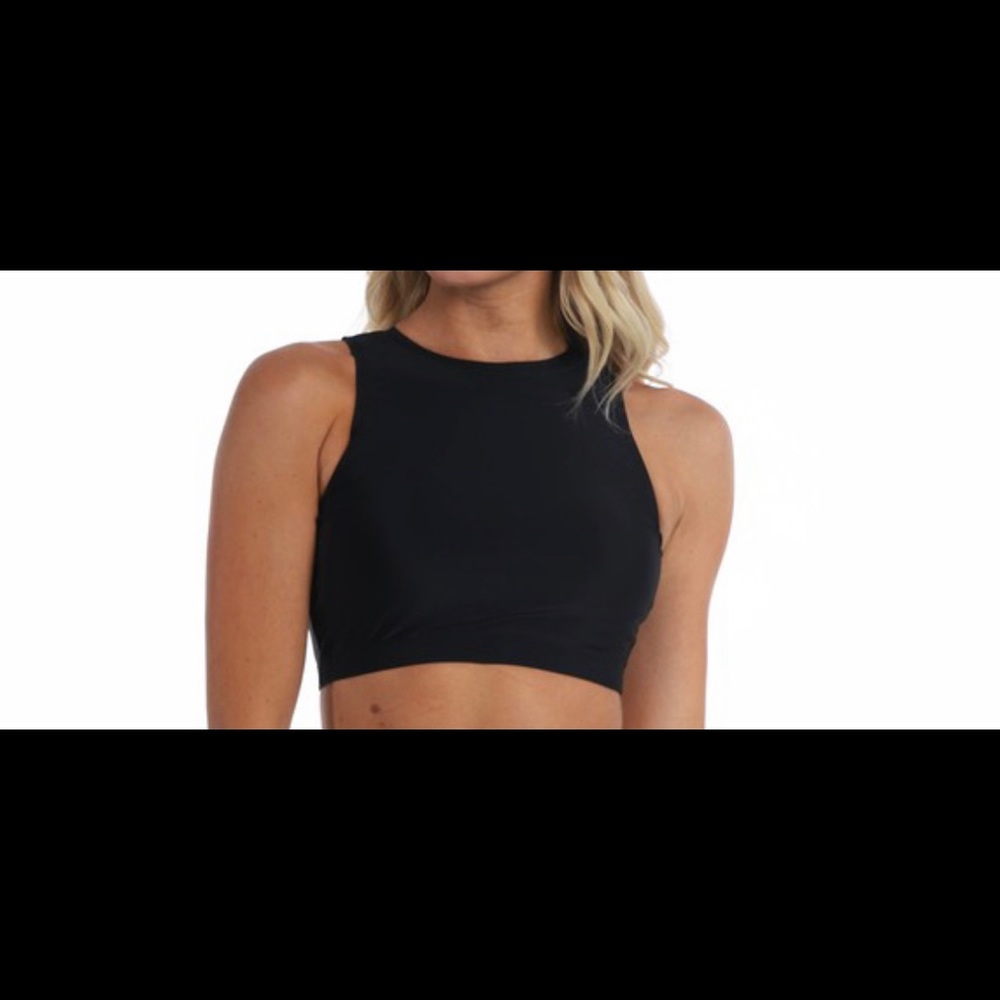 Coral reef plus size swim top